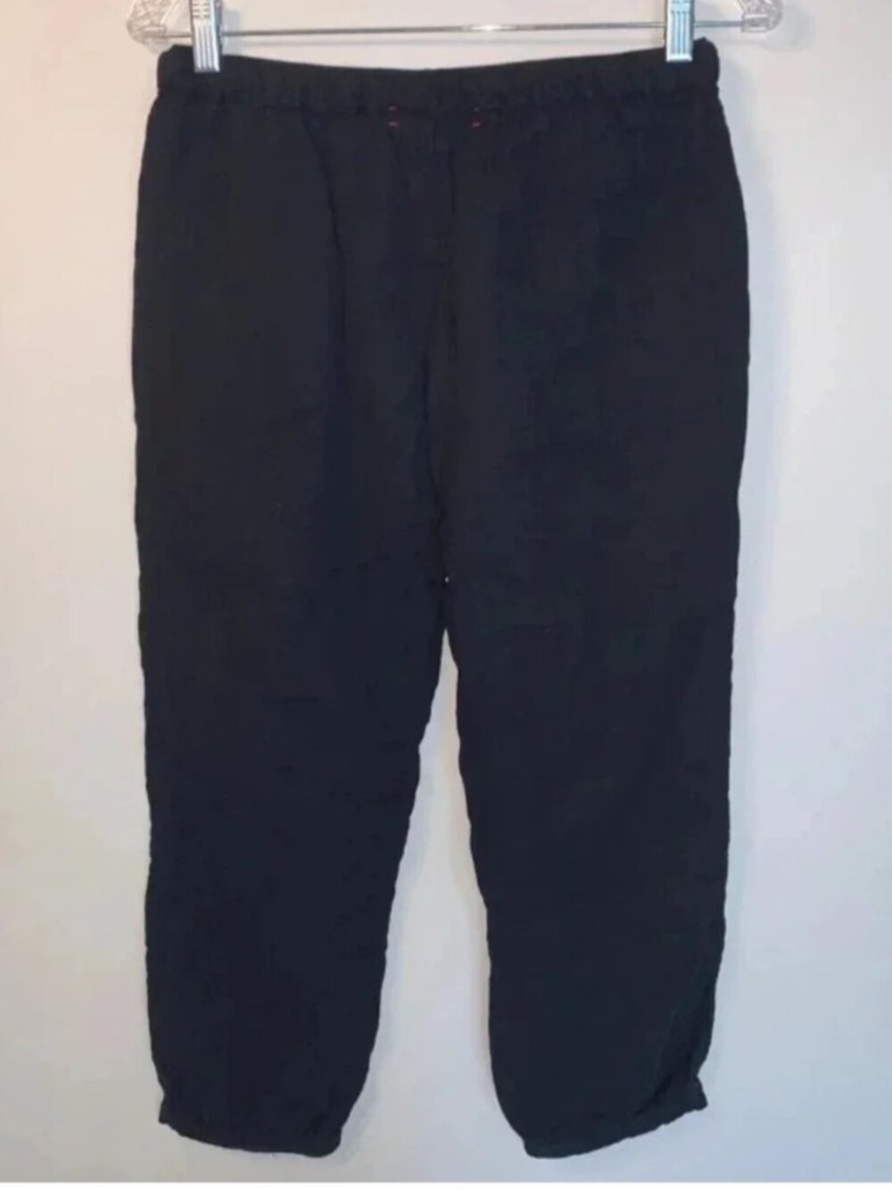 Xirena Black Textured Cropped Tapered Jogger Pants XS